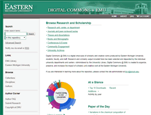 Tablet Screenshot of commons.emich.edu
