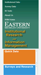 Mobile Screenshot of irim.emich.edu